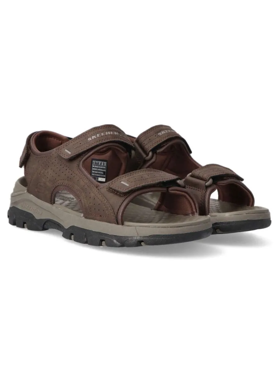 Sale SKECHERS Sandalia deportiva cómoda hombre SKE 204105 CHOCOLATE