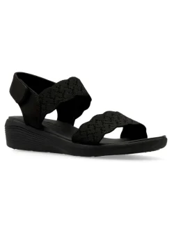 Outlet SKECHERS Sandalia negra Arya - On The Rise