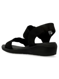 Outlet SKECHERS Sandalia negra Arya - On The Rise