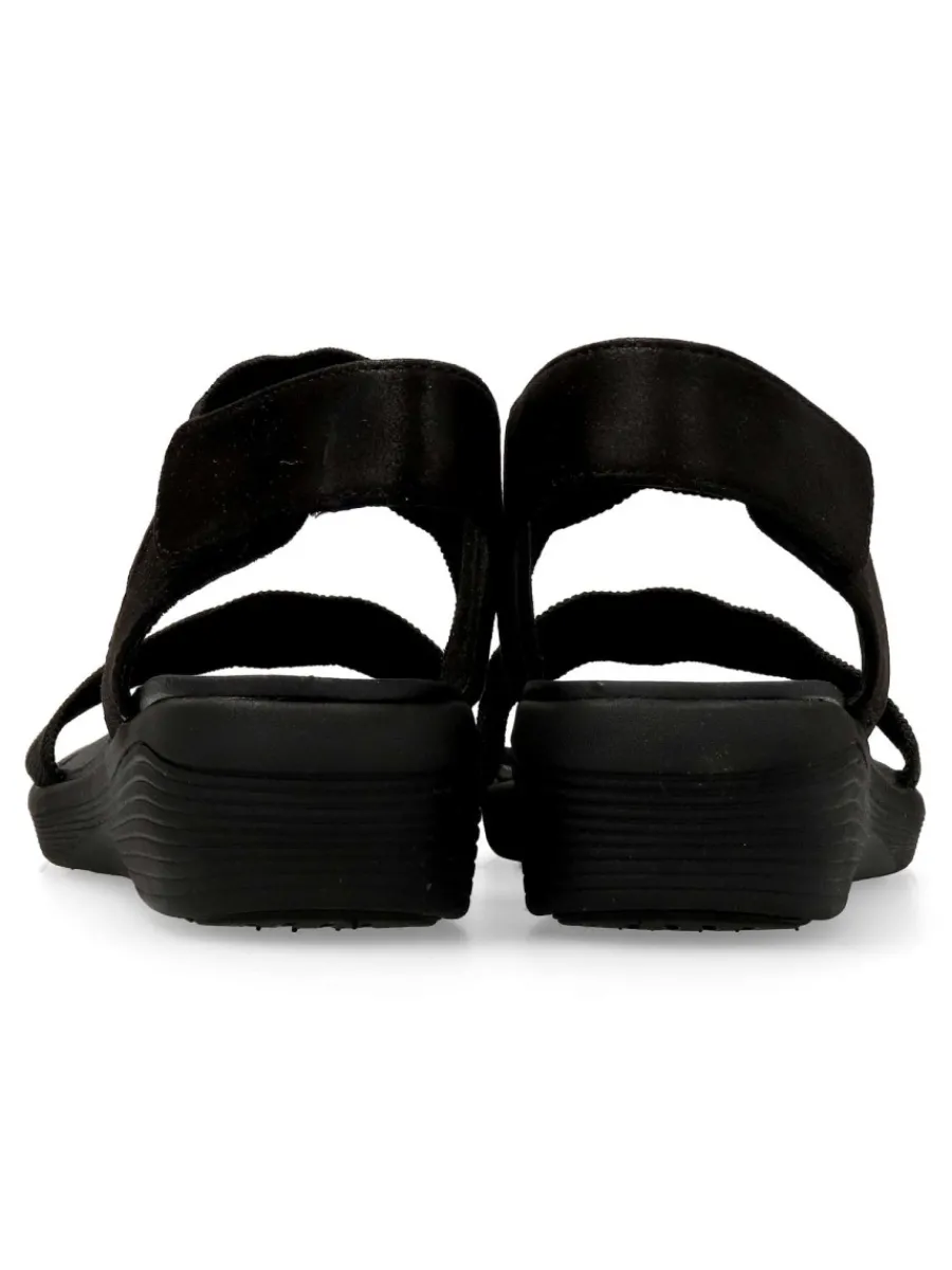 Outlet SKECHERS Sandalia negra Arya - On The Rise
