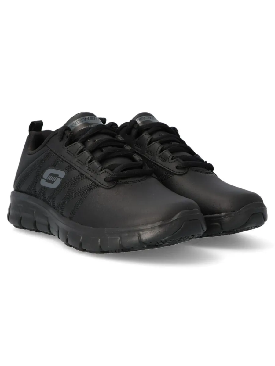 Discount SKECHERS Zapato antideslizante mujer SKE 76576 NEGRO