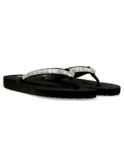 Discount SLOOK Sandalia plana pedrería brillo mujer
