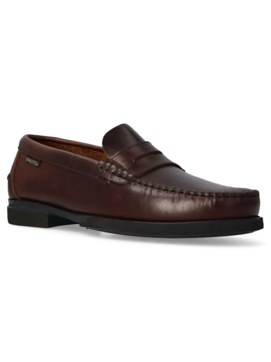 Discount SNIPE Mocasín castellano piel hombre