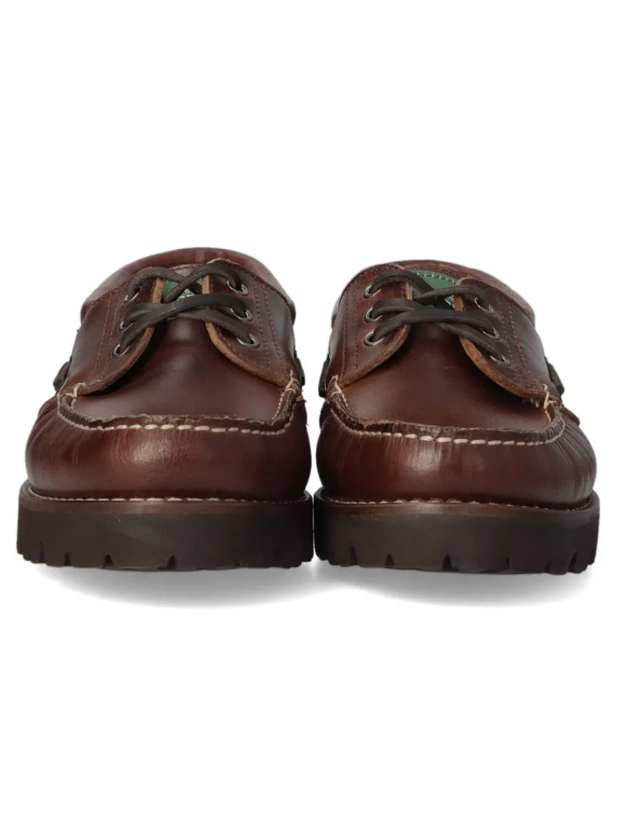 Hot SNIPE Náutico ligero piel hombre SNI 21290 MARRON