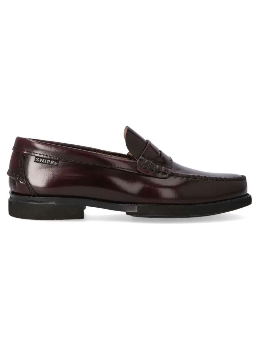 Sale SNIPE Zapato castellano piel hombre SNI 11023 BURDEOS