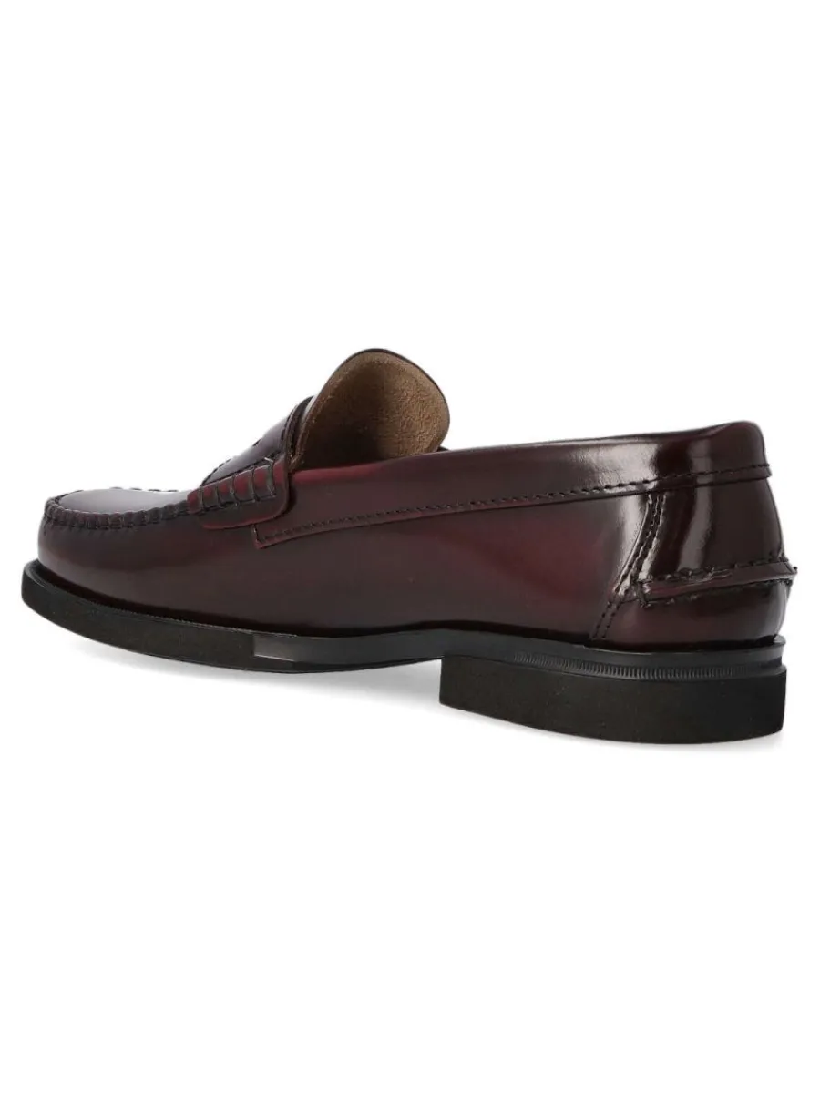 Sale SNIPE Zapato castellano piel hombre SNI 11023 BURDEOS