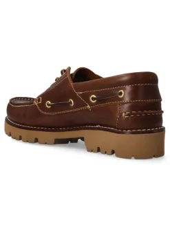 Hot SNIPE Zapato náutico ligero piel hombre