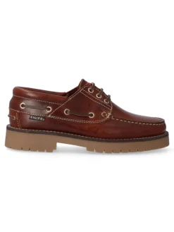 Clearance SNIPE Zapato náutico piel hombre SNI 21201 CUERO