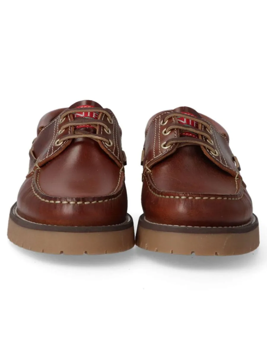 Clearance SNIPE Zapato náutico piel hombre SNI 21201 CUERO