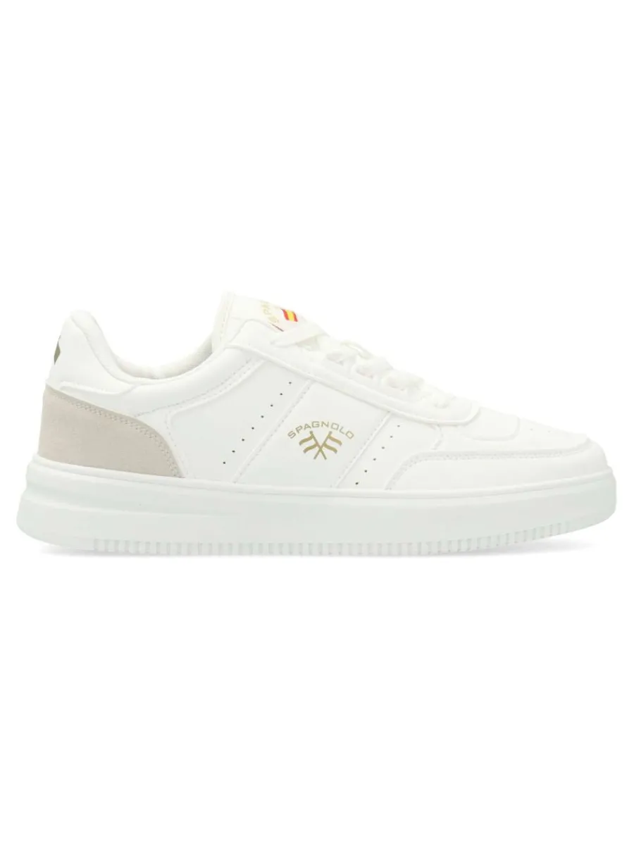 Online SPAGNOLO Zapatilla urbana casual blanca hombre