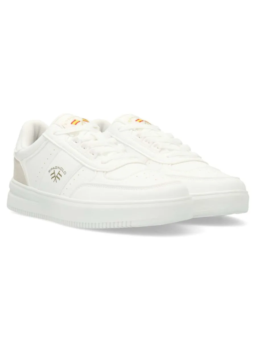 Online SPAGNOLO Zapatilla urbana casual blanca hombre