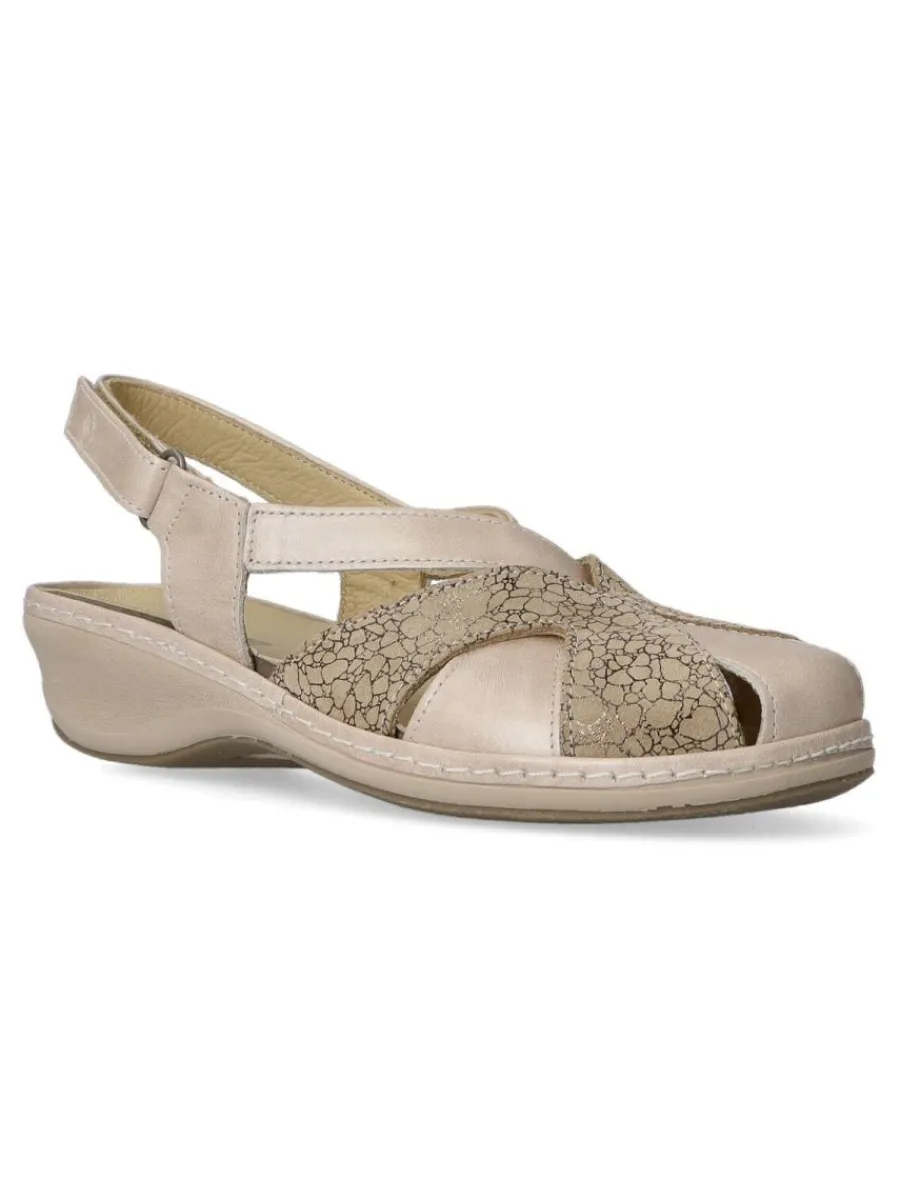 Discount SUAVE Sandalia confort piel tiras mujer