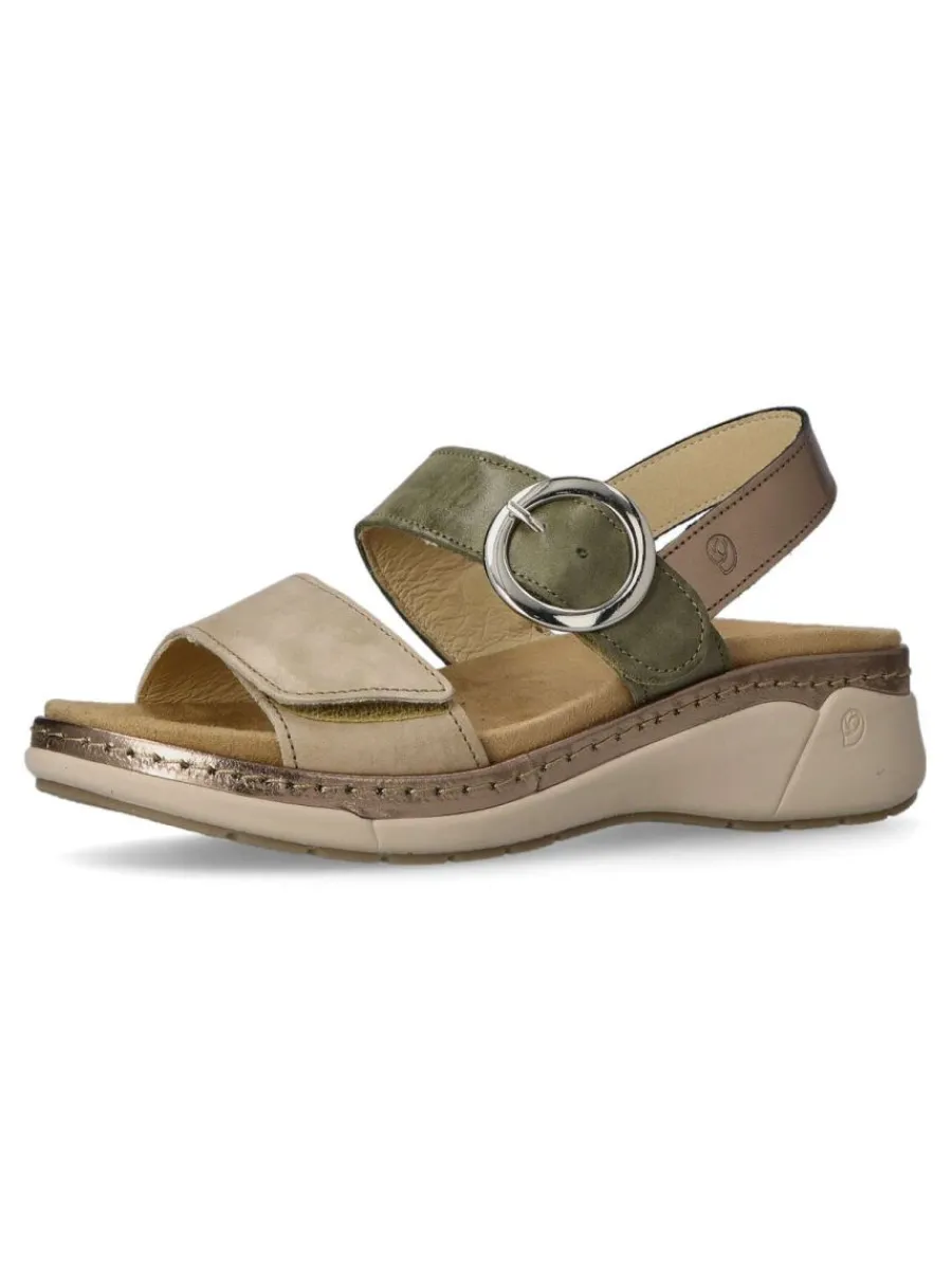 Clearance SUAVE Sandalia confort piel mujer