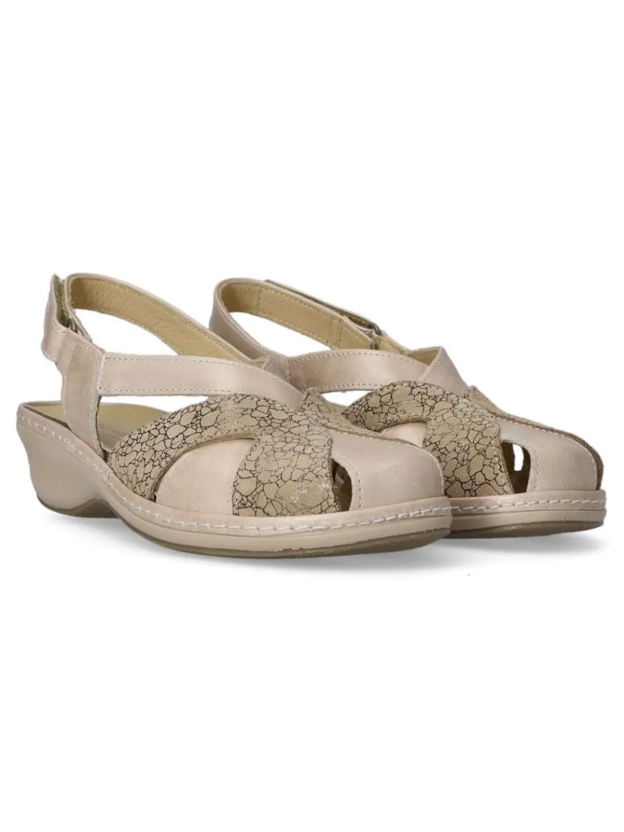 Discount SUAVE Sandalia confort piel tiras mujer