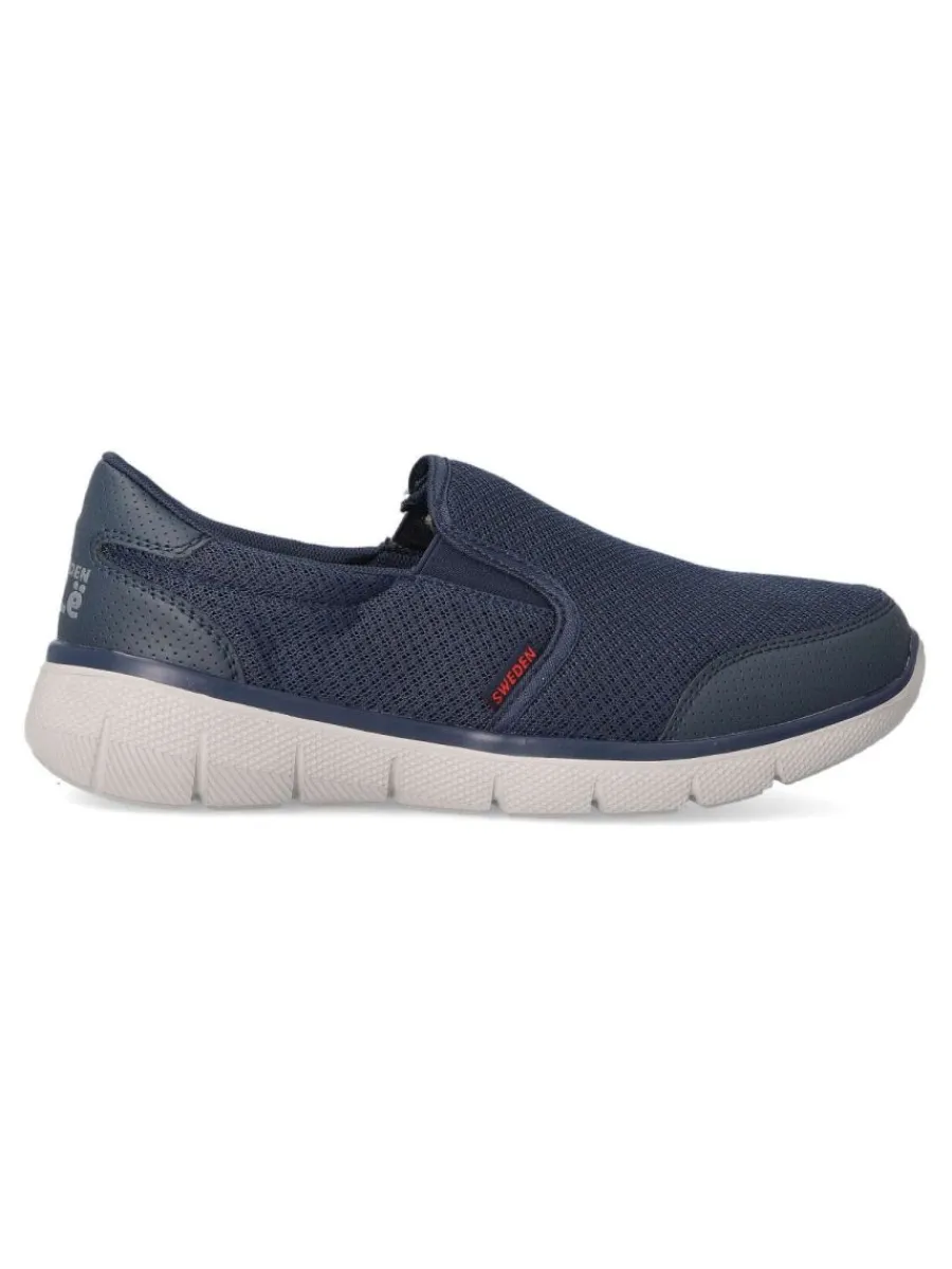 Best SWEDEN KLE Zapato deportivo cómodo hombre KLE 612365 MARINO