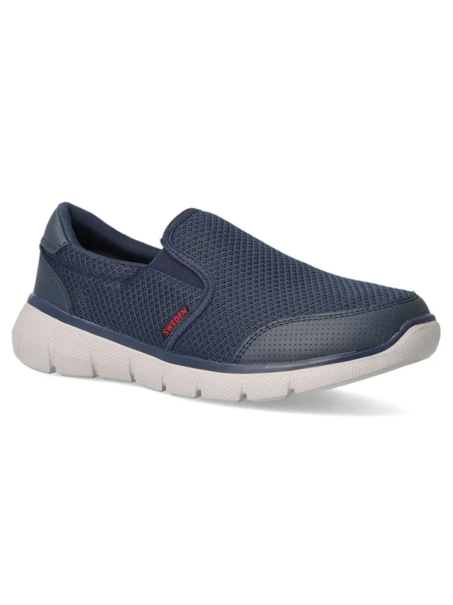 Best SWEDEN KLE Zapato deportivo cómodo hombre KLE 612365 MARINO