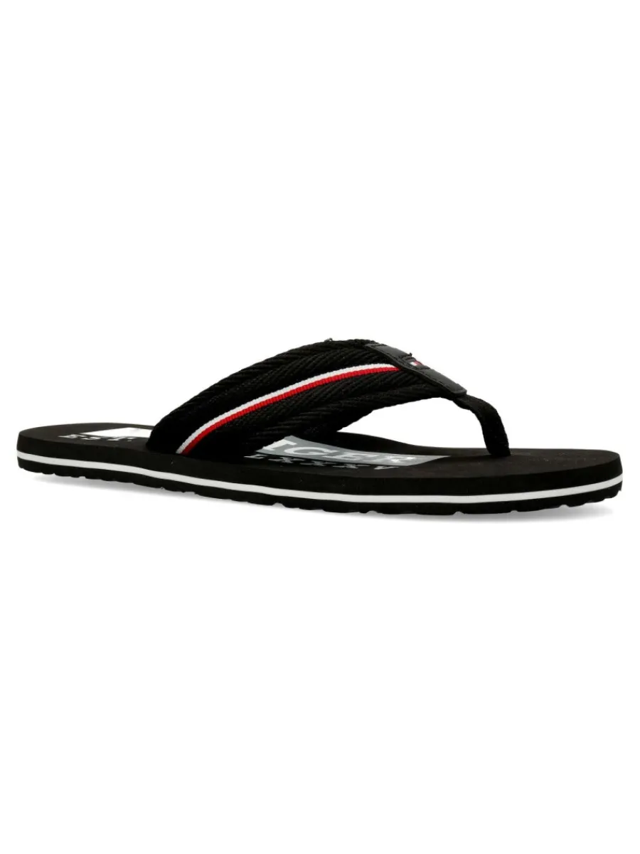 Outlet TOMMY HILFIGER Chancla Corporate Hilfiger Beach Sandal