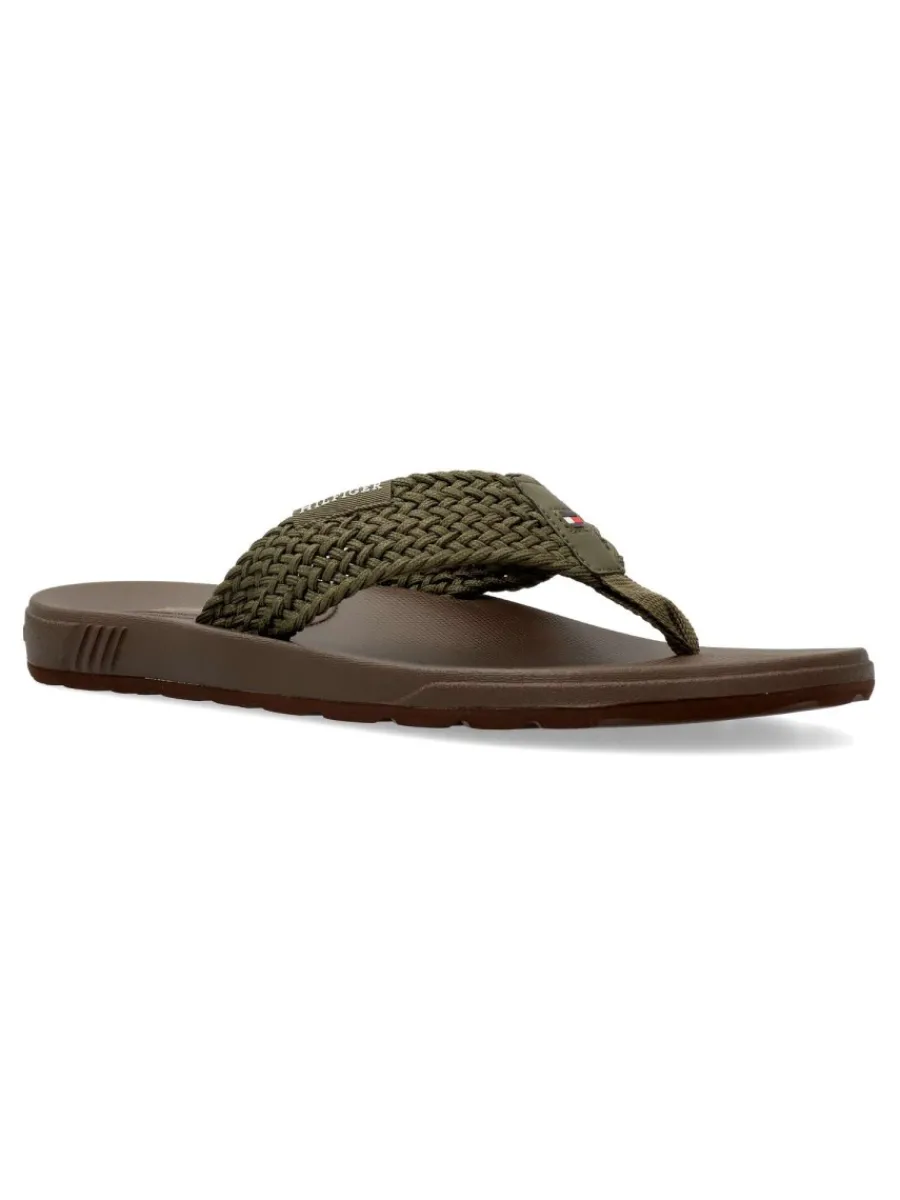Outlet TOMMY HILFIGER Chancla Molded Hilfiger Web Beach Sandal
