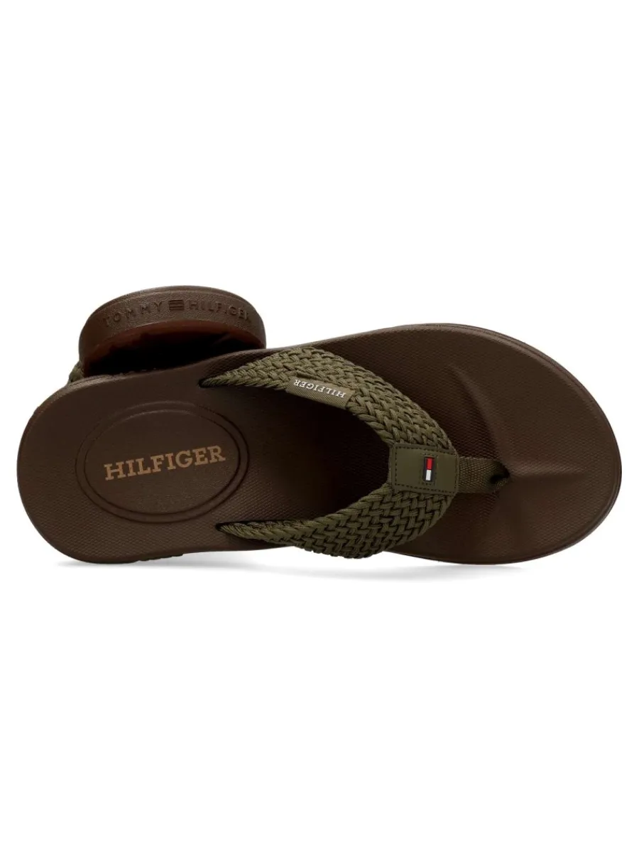 Outlet TOMMY HILFIGER Chancla Molded Hilfiger Web Beach Sandal