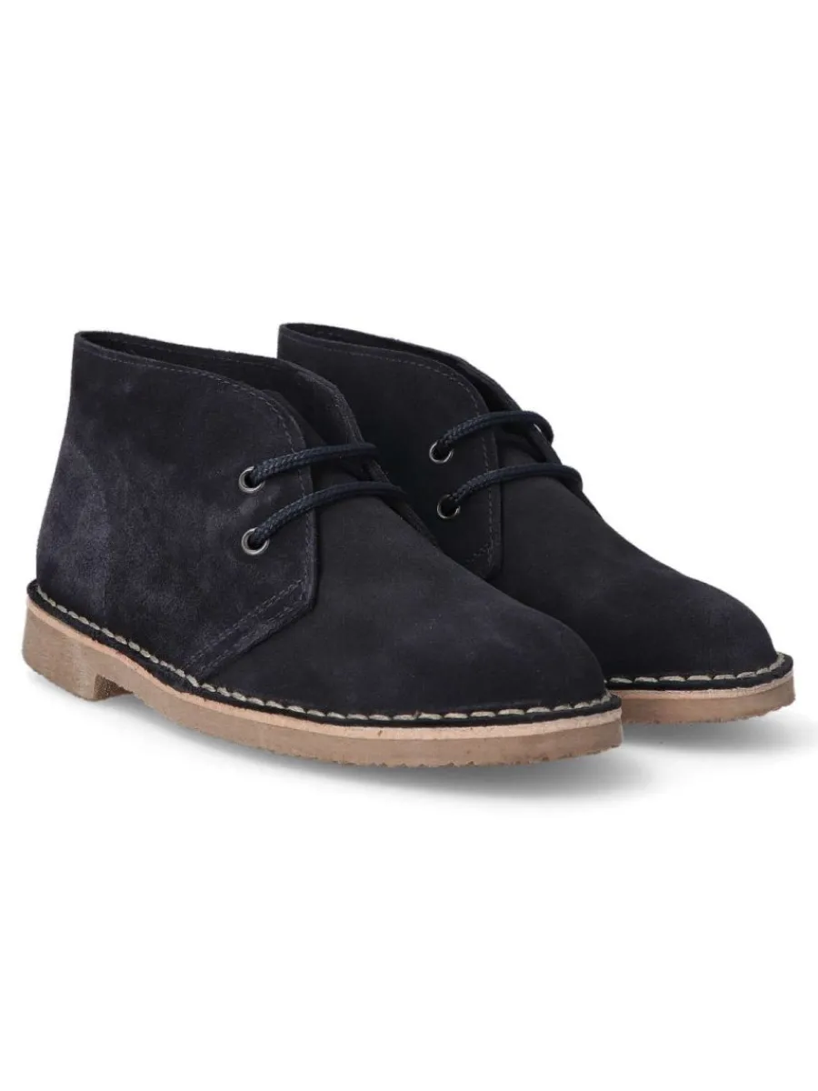 Clearance VANESSA CALZADOS VANESSA Botita safari cordones BEN 514 MARINO