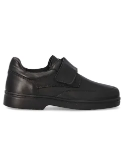 Sale VANESSA CALZADOS VANESSA Mocasín piel velcro hombre SAK 4759.1 NEGRO