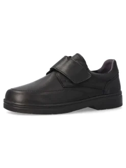 Sale VANESSA CALZADOS VANESSA Mocasín piel velcro hombre SAK 4759.1 NEGRO