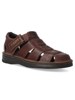 Best VANESSA CALZADOS VANESSA Sandalia cerrada cómoda hombre SAK 2828 MARRON