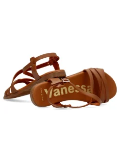Sale VANESSA CALZADOS VANESSA Sandalia confort tiras cruzadas piel