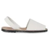 Clearance VANESSA CALZADOS VANESSA Sandalia menorquina de piel IBI 550 BLANCO