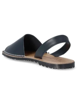 Sale VANESSA CALZADOS VANESSA Sandalia menorquina de piel IBI 550 MARINO