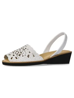 Sale VANESSA CALZADOS VANESSA Sandalia menorquina piel troquelada