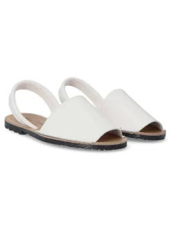 Clearance VANESSA CALZADOS VANESSA Sandalia menorquina de piel IBI 550 BLANCO