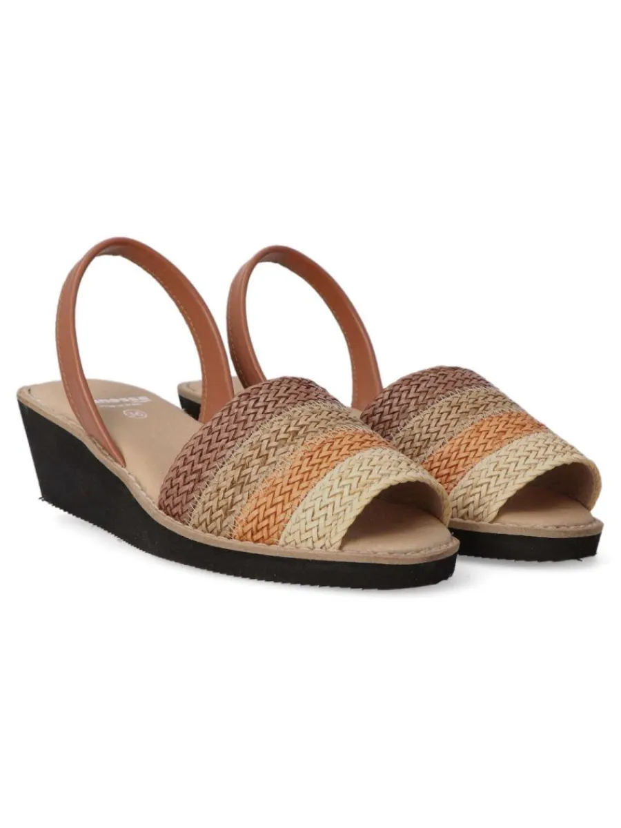 Discount VANESSA CALZADOS VANESSA Sandalia menorquina piel BEN 1000 CUERO