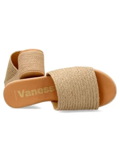 Hot VANESSA CALZADOS VANESSA Sandalia pala yute plataforma