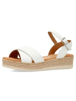 Sale PEKE'S by Vanessa VANESSA Sandalia piel blanca confort niña