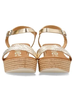 Clearance VANESSA CALZADOS VANESSA Sandalia piel confort efecto trenzado