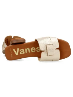 Discount VANESSA CALZADOS VANESSA Sandalia piel pala tiras cruzadas mujer