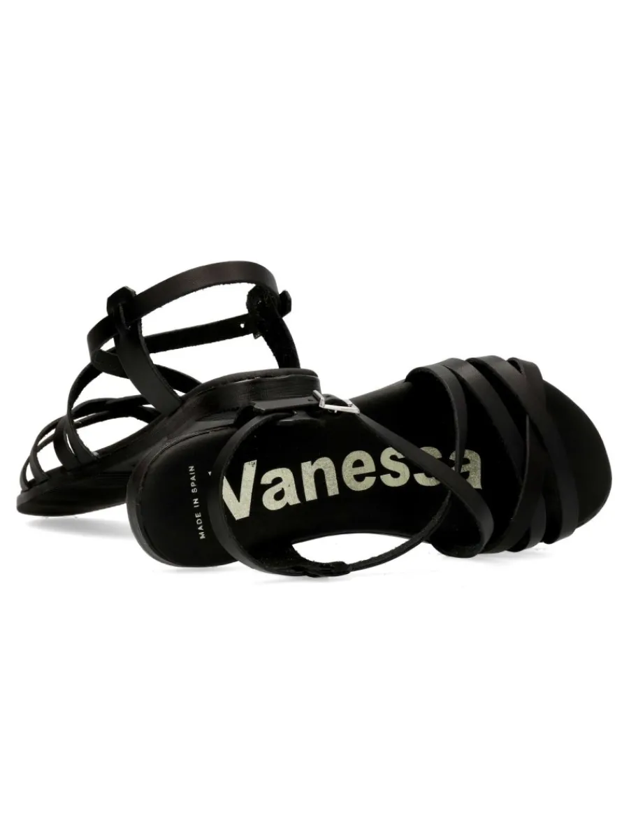 Sale VANESSA CALZADOS VANESSA Sandalia plana piel tiras confort
