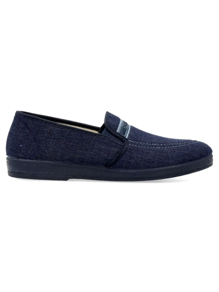 New VANESSA CALZADOS VANESSA Zapatilla cerrada bordado hombre