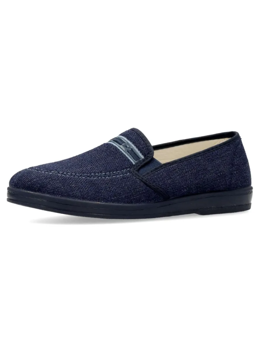 New VANESSA CALZADOS VANESSA Zapatilla cerrada bordado hombre