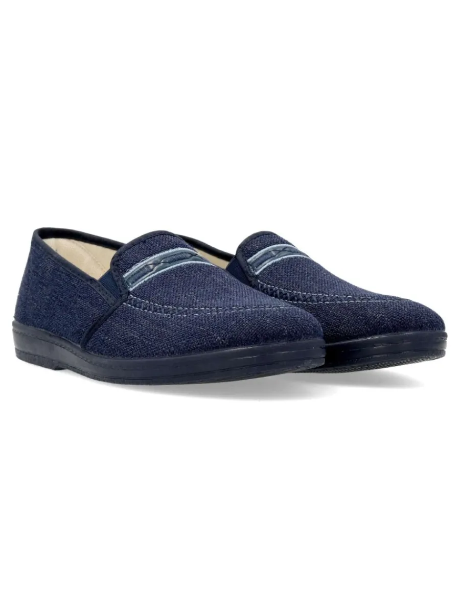New VANESSA CALZADOS VANESSA Zapatilla cerrada bordado hombre