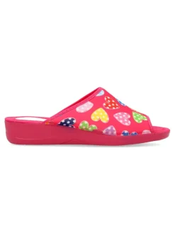 Best VANESSA CALZADOS VANESSA Zapatilla de casa estampado corazones