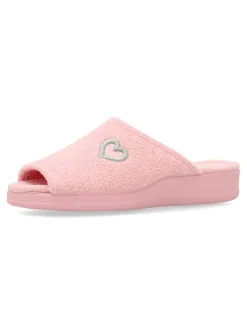 Sale VANESSA CALZADOS VANESSA Zapatilla de casa bordado corazón mujer