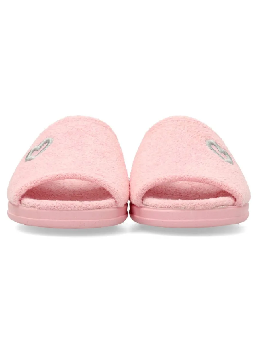 Sale VANESSA CALZADOS VANESSA Zapatilla de casa bordado corazón mujer