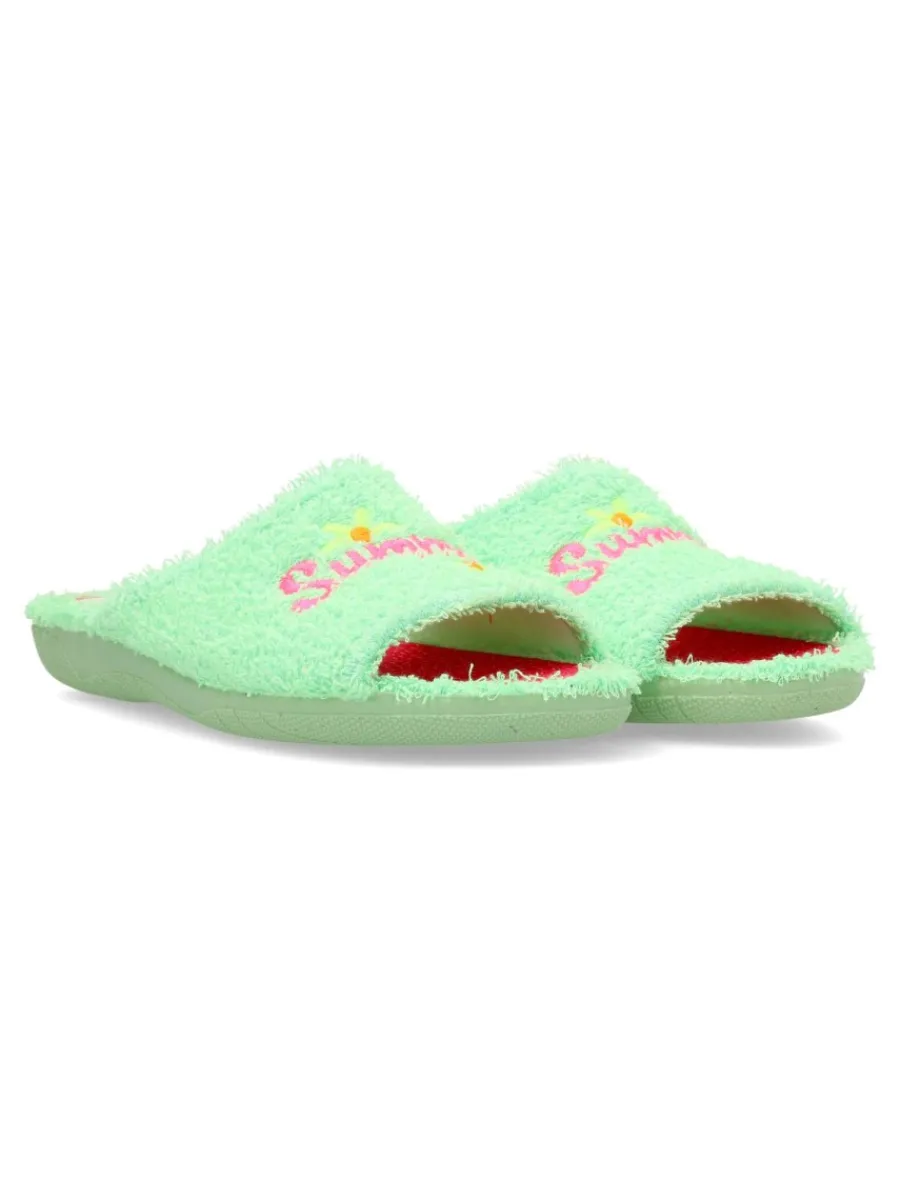 Outlet VANESSA CALZADOS VANESSA Zapatilla de casa confort rizo mujer