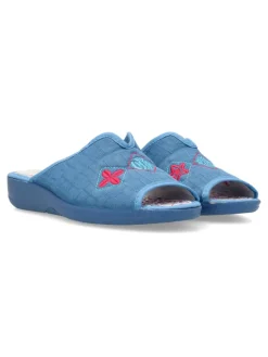 Outlet VANESSA CALZADOS VANESSA Zapatilla pinki confort bordado