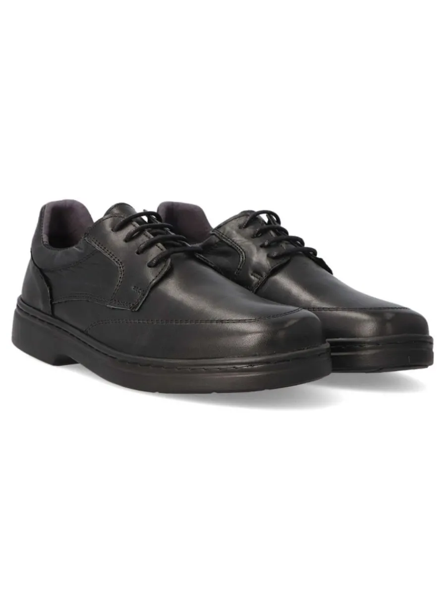 Fashion VANESSA CALZADOS VANESSA Zapato blucher cómodo hombre SAK 4760.1 NEGRO