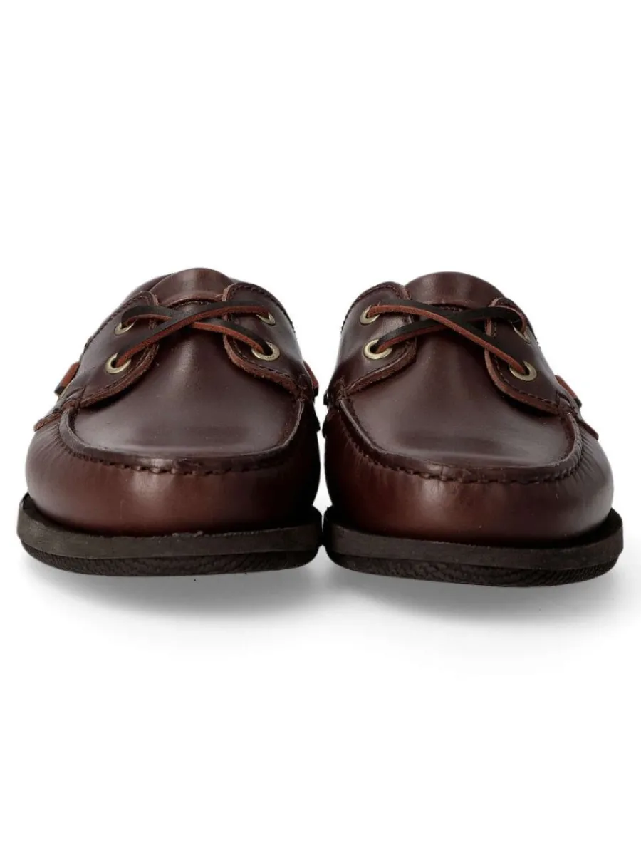 Discount VANESSA CALZADOS VANESSA Zapato náutico de piel hombre SAK 3200 MARRON