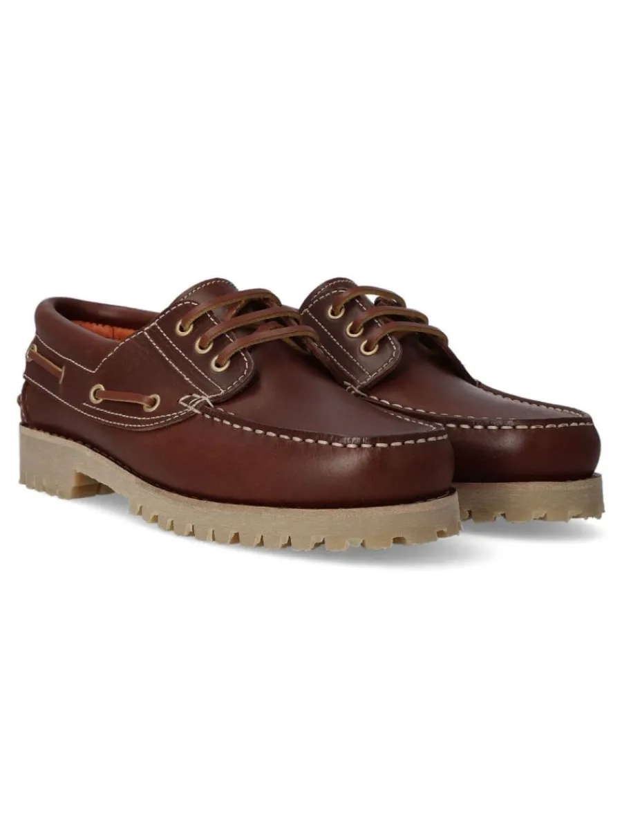 Fashion VANESSA CALZADOS VANESSA Zapato náutico piel hombre SAK 252F MARRON
