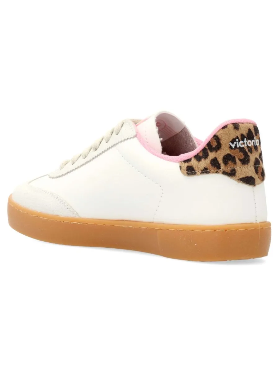 Discount VICTORIA Zapatilla deportiva casual print leopardo
